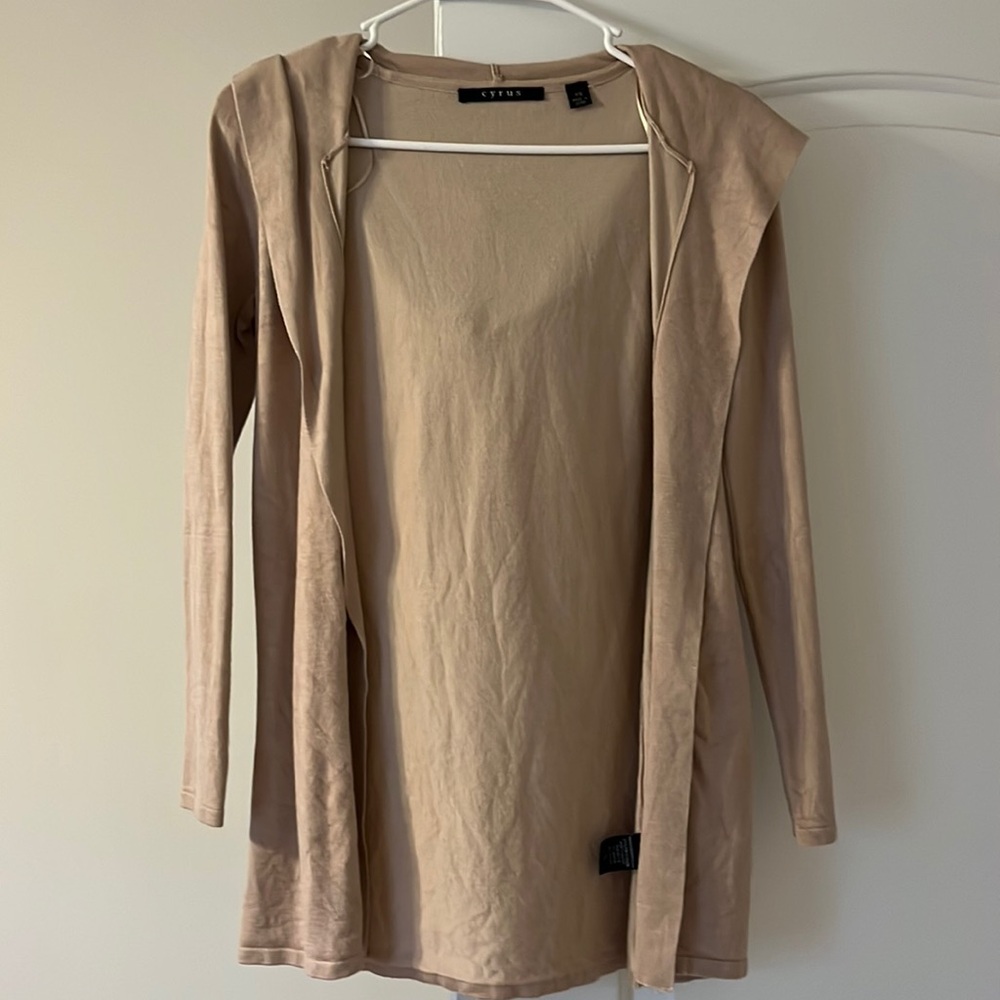 Cardigan with a hood! Size xs.
